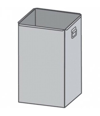 Gamko Gamko Flexbar RVS afvalbak | X/ACWB54XL | 113 Liter