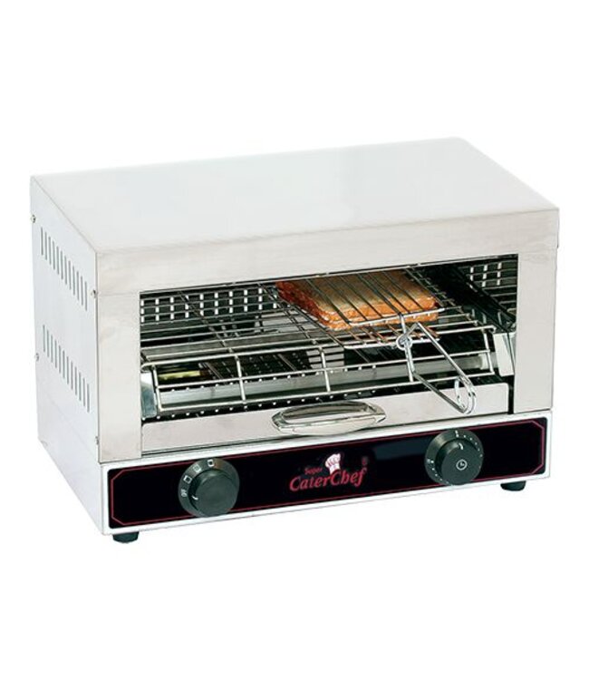 Tosti apparaat rvs - 3 klemmen