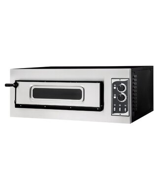 Hendi Pizza oven Basic 1/50 - 1 pizza tot Ø45cm - 400V