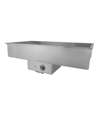 Bain-marie - voor inbouw - 3/1GN 15cm