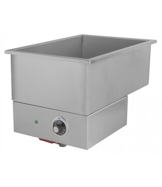 Bain-marie - voor inbouw - 1/1GN 15cm