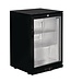 Polar Bar display koeling | klapdeur | zwart | 138L | (H)90x(B)60x(D)52