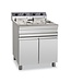 MBM Friteuse | staand model | elektrisch |18-20 + 18-20 liter | 12+12kW | (B)75x(D)75,5x(H)84,5/98,5cm