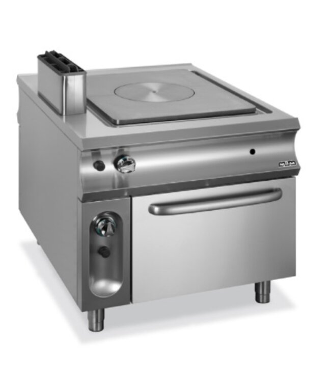 Gasfornuis | staand model | 1 kookplaat 12kW | incl gas oven | (B)90x(D)110x(H)85cm