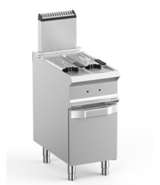 MBM Friteuse | staand model | gas | 7+7 liter | 6,25+6,25kW | (B)40x(D)73x(H)118cm