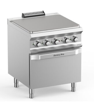 MBM Elektrisch fornuis | staand model | 4 kookplaten | 2,25kW | incl elektrische oven | (B)70x(D)73x(H)85cm