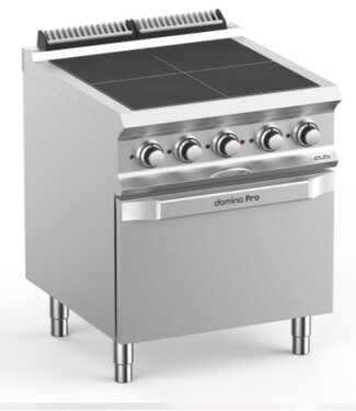 MBM Elektrisch fornuis | staand model incl geventileerde oven | 4 kookplaten | 2,5kW | (B)70x(D)73x(H)85cm