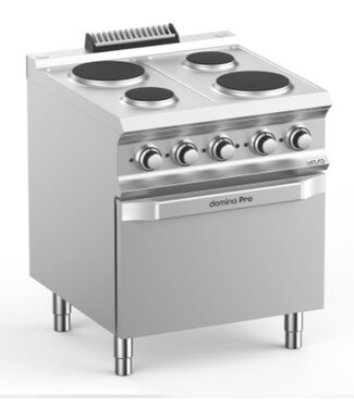 MBM Elektrisch fornuis | staand model incl oven | 4 kookplaten | 1,5kW en 2,6kW | (B)70x(D)73x(H)85cm