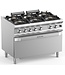 MBM Gasfornuis | staand model | 6 branders 5,5kW | incl extra grote gas oven | (B)110x(D)73x(H)85cm