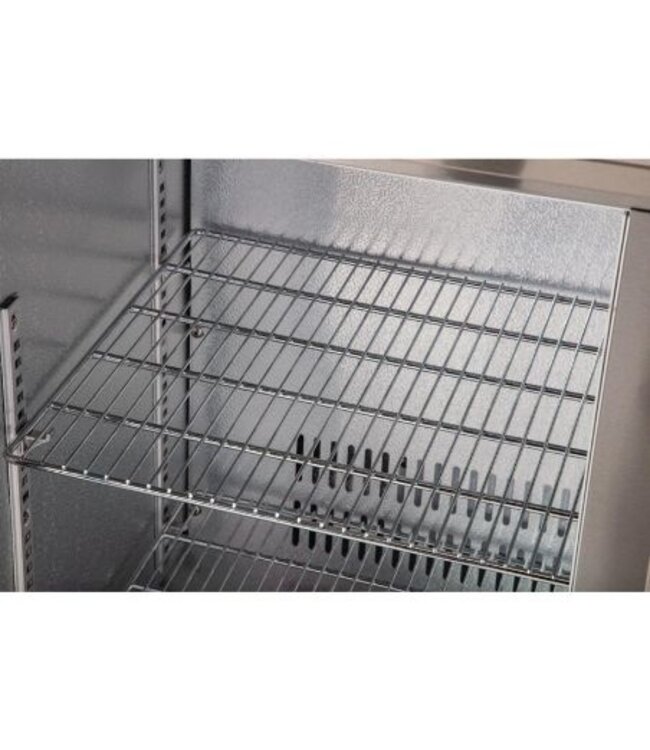 Bar triple display koeling | klapdeur | RVS | 330L | (H)90x(B)135x(D)52