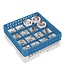 CaterRacks Bestekkorf - 16 vaks+2 | 50x50cm