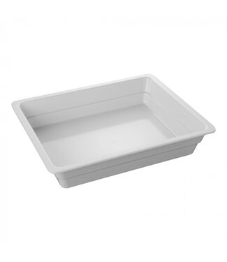 GN bak melamine wit 1/2 - 6,5cm