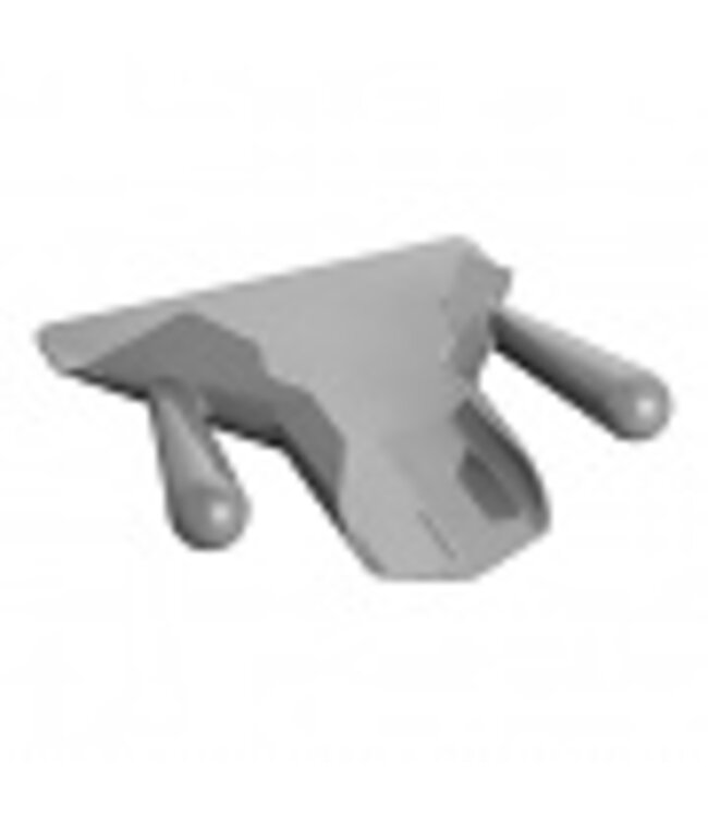 Frites schepper en trechter - kunststof