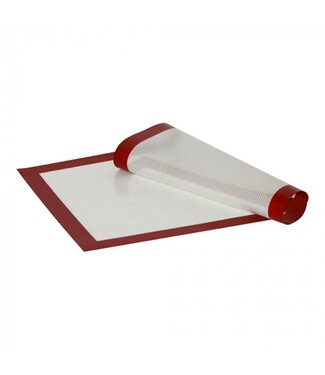 Xavax Siliconen Bakmat Hoekig 40 X 30 Cm Rood-bruin