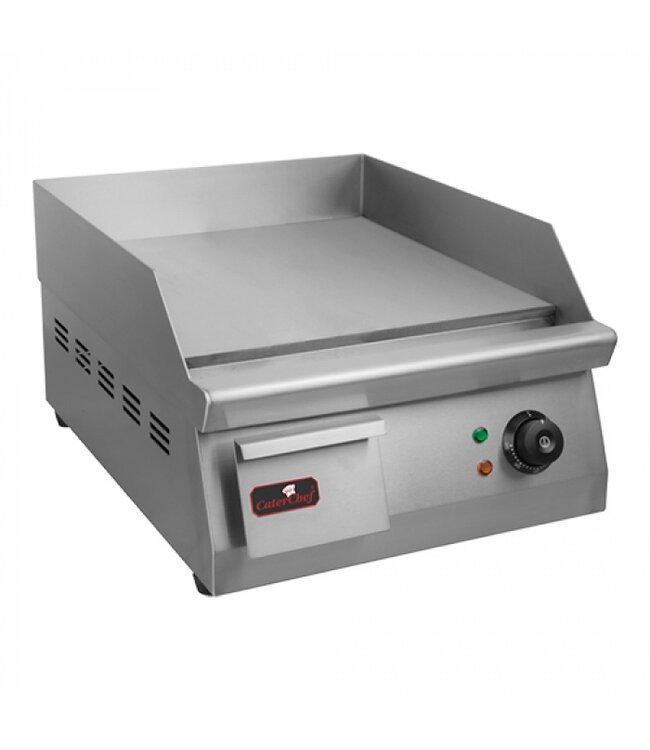 Grillplaat midi | Glad | 3kW | (H)26x(B)40x(D)54,5