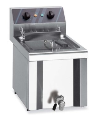 MBM Friteuse | tafelmodel | elektrisch | 8-9 liter | 6kW | (B)29x(D)55x(H)29,5cm