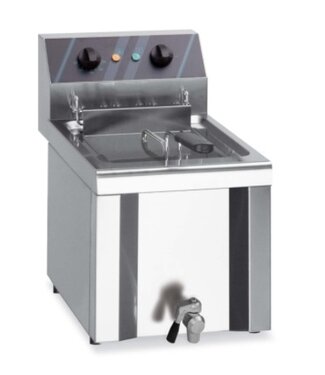 MBM Friteuse | tafelmodel | elektrisch | 8-9 liter | 3kW | (B)29x(D)52x(H)29,5/43,5cm