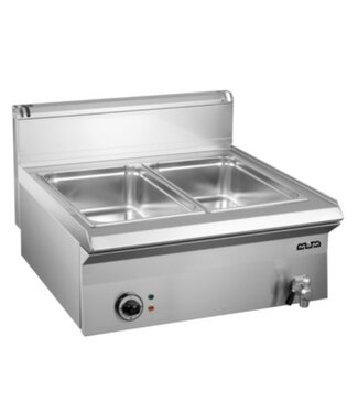 MBM Elektrische bain-marie | tafelmodel | 2x 1/1GN | (B)70x(D)65x(H)27cm