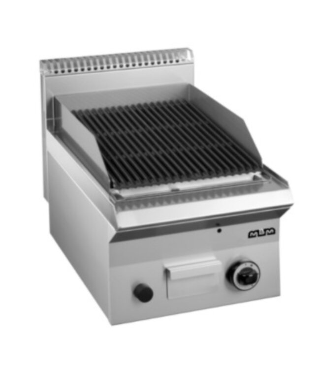 Lavasteengrill | tafelmodel | 1 brander 7,2kW | (B)40x(D)65x(H)27cm