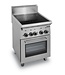 MBM Keramisch fornuis | staand model incl elektrische oven | 4 kookzones | 4x 2,5kW | (B)60x(D)65x(H)27cm