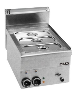 MBM Elektrische bain-marie | tafelmodel | 1/2GN en 1/3GN | (B)40x(D)60x(H)27cm