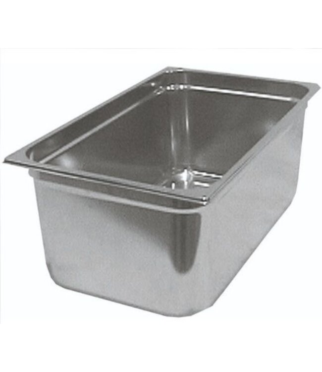 RVS bak met deksel | 20 liter | 1/1GN