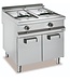 MBM Friteuse | staand model | elektrisch | 18+18 liter | 16+16kW | (B)80x(D)90x(H)85cm