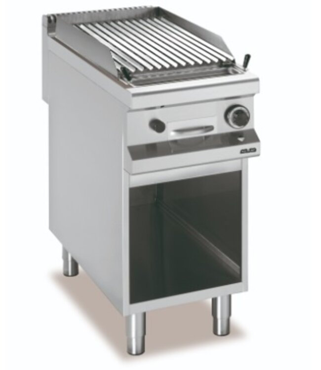 Lavasteengrill | staand model | 1 brander 10kW | (B)40x(D)90x(H)85cm