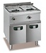 MBM Friteuse | staand model | elektrisch | 13+13 liter | 9+9kW | (B)70x(D)70x(H)85cm