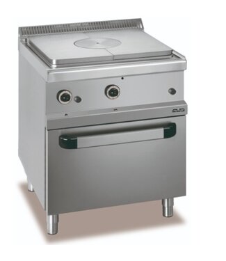 MBM Gasfornuis | staand model incl oven | 1 kookplaat 9kW | (B)70x(D)70x(H)85cm