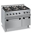 MBM Gasfornuis | staand model | 6 branders 5,5kW | incl gas oven | (B)110x(D)70x(H)85cm