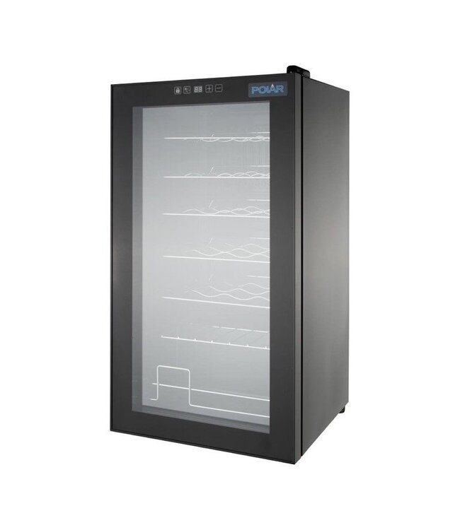 Wijnkoeling budget | +5 tot +18 graden | 28 flessen | (H)84x(B)43x(D)45cm