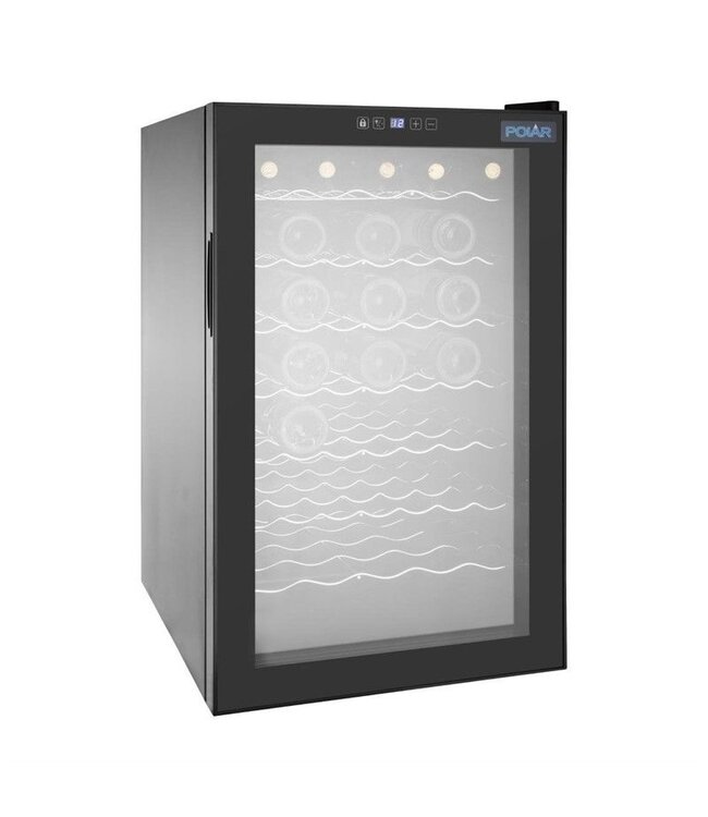 Wijnkoeling budget | +5 tot +18 graden | 44 flessen | (H)84,8x(B)49,5x(D)56,5cm
