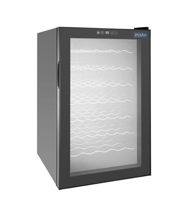 Wijnkoeling budget | +5 tot +18 graden | 44 flessen | (H)84,8x(B)49,5x(D)56,5cm