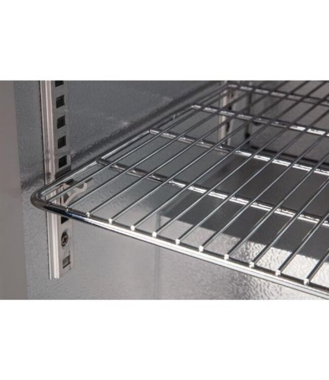 Bar dubbel display koeling | schuifdeur | zwart | 198L | (H)85x(B)90x(D)52