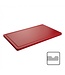 CaterChef Snijblad Chef - geul rood - 50x30x4cm