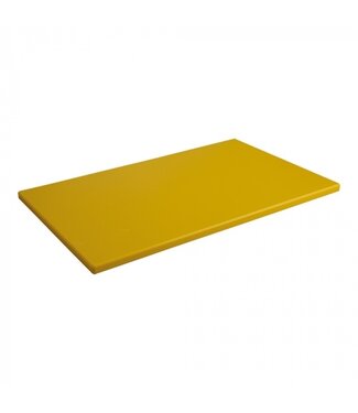 CaterChef Snijblad Basic - geel 50x30cm