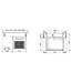Inbouw koeling | 2x 1/1GN | 80mm | (H)52,1x(B)79x(D)72