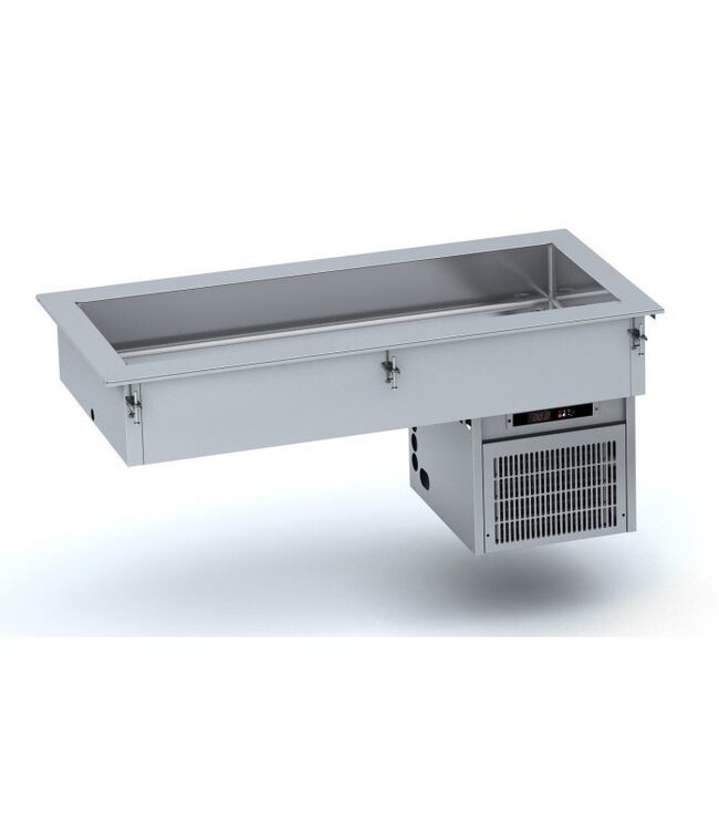 Gekoelde drop-in unit | 3x 1/1GN | 160mm | (H)63,2x(B)111,5x(D)72