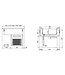 Gekoelde drop-in unit | 3x 1/1GN | 160mm | (H)63,2x(B)111,5x(D)72