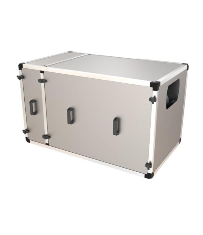 Geurfilterkast | zonder motor | 8 koolstoffilters + 2 cassettefilters