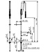 Echtermann Voorspoeldouche TC | tafelmodel | enkelgats | 3/8" aansluiting | 1-hendel | tussenkraan