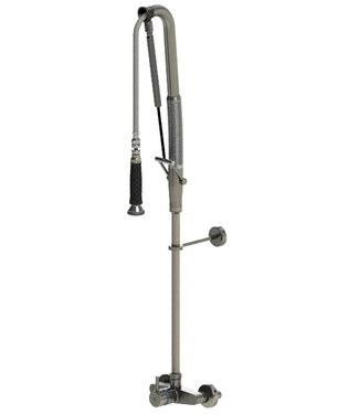 Echtermann Voorspoeldouche TC | wandmodel | dubbelgats 150mm | 1/2" aansluiting | 1-hendel