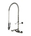 Voorspoeldouche Classic Clean | wandmodel | dubbelgats 150mm | 1/2" aansluiting | keramische tussenkraan hoog