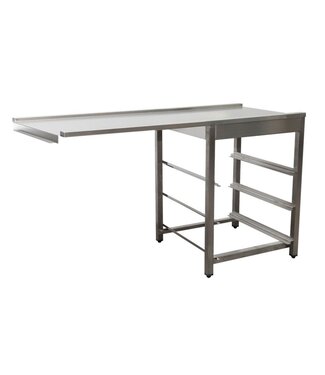 Saro Afvoertafel vaatwasser | machine links | (H)90x(B)160x(D)70