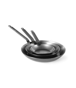 Hendi Koekenpan klassiek staal - bodem Ø26cm - 32x5cm