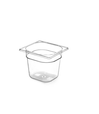 Gastronormbak Tritan BPA-vrij 1/6 - 1,6 liter - (H)10cm