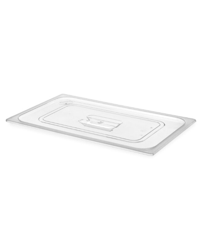 Gastronormdeksel transparant polycarbonaat 1/1 - 53x32,5cm