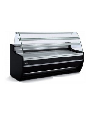 Docriluc Koeltoonbank | VP/VP-9B | taart en gebak | (B)152,5x(D)94x(H)91/130cm | lage frontverlichting | diverse opties