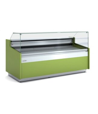 Docriluc Koeltoonbank | VE-9-RC | taart, gebak, vlees- en zuivel producten | (B)105,5x(D)96x(H)91/130cm | diverse opties